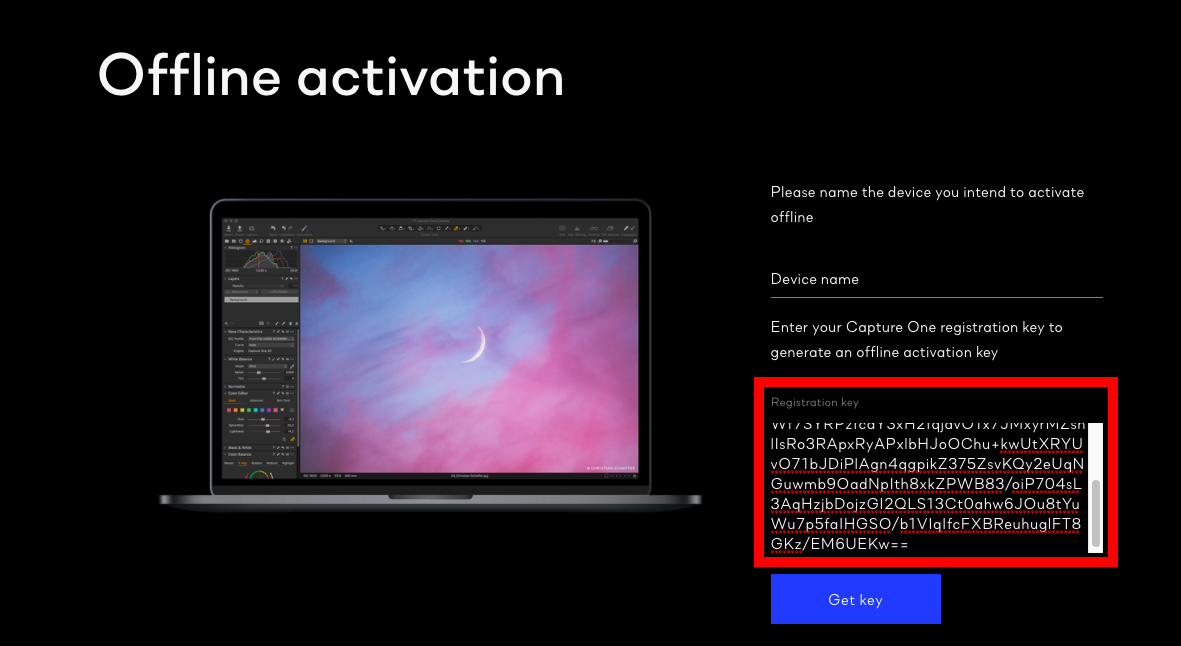 Step 5 Generating Activation Code 