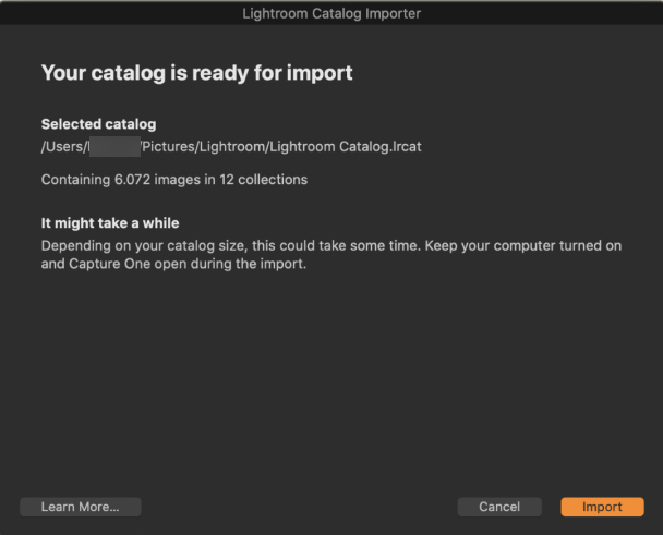 Ready to Import