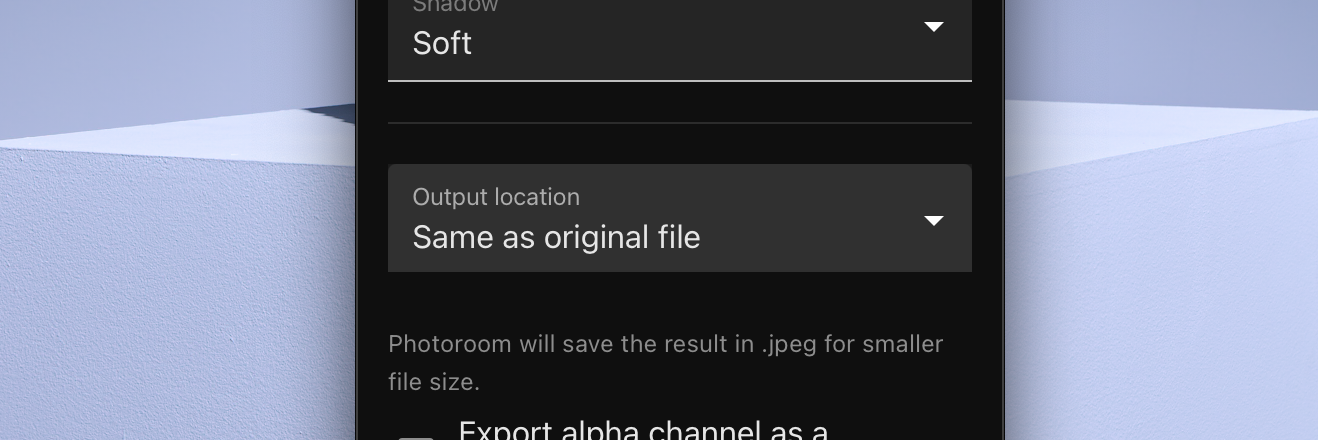 Edit Background with Photoroom API (All in One and Studio in Sessions ...