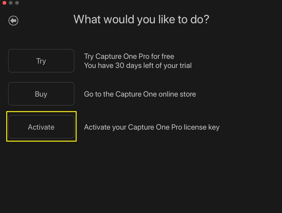 capture one pro 12 activation