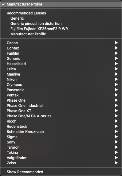 Manufacturer's Profile