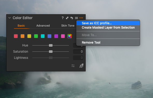 how to install icc profile photoshop